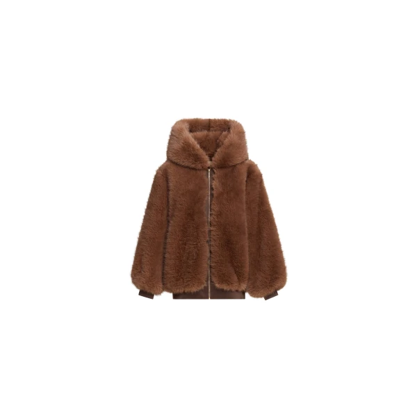 Elie Saab Fur Jacket in Beige featuring  – Luxury Designer Fashion at Luxury Shoes .