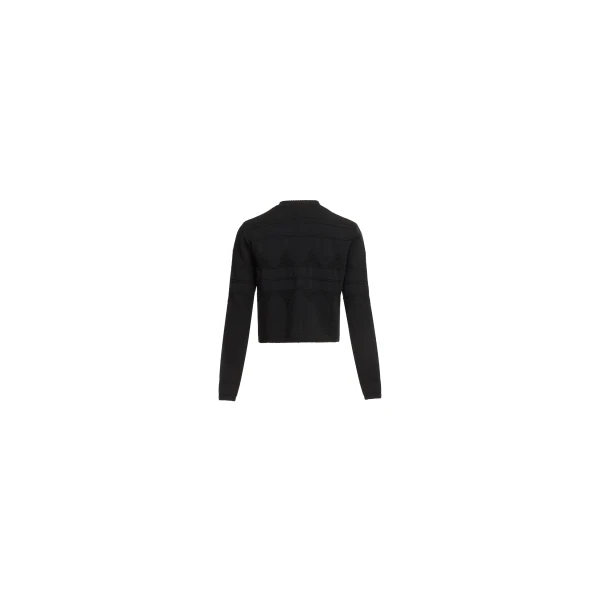 Elie Saab Knit Jacket in Black featuring  – Luxury Designer Fashion at Luxury Shoes .