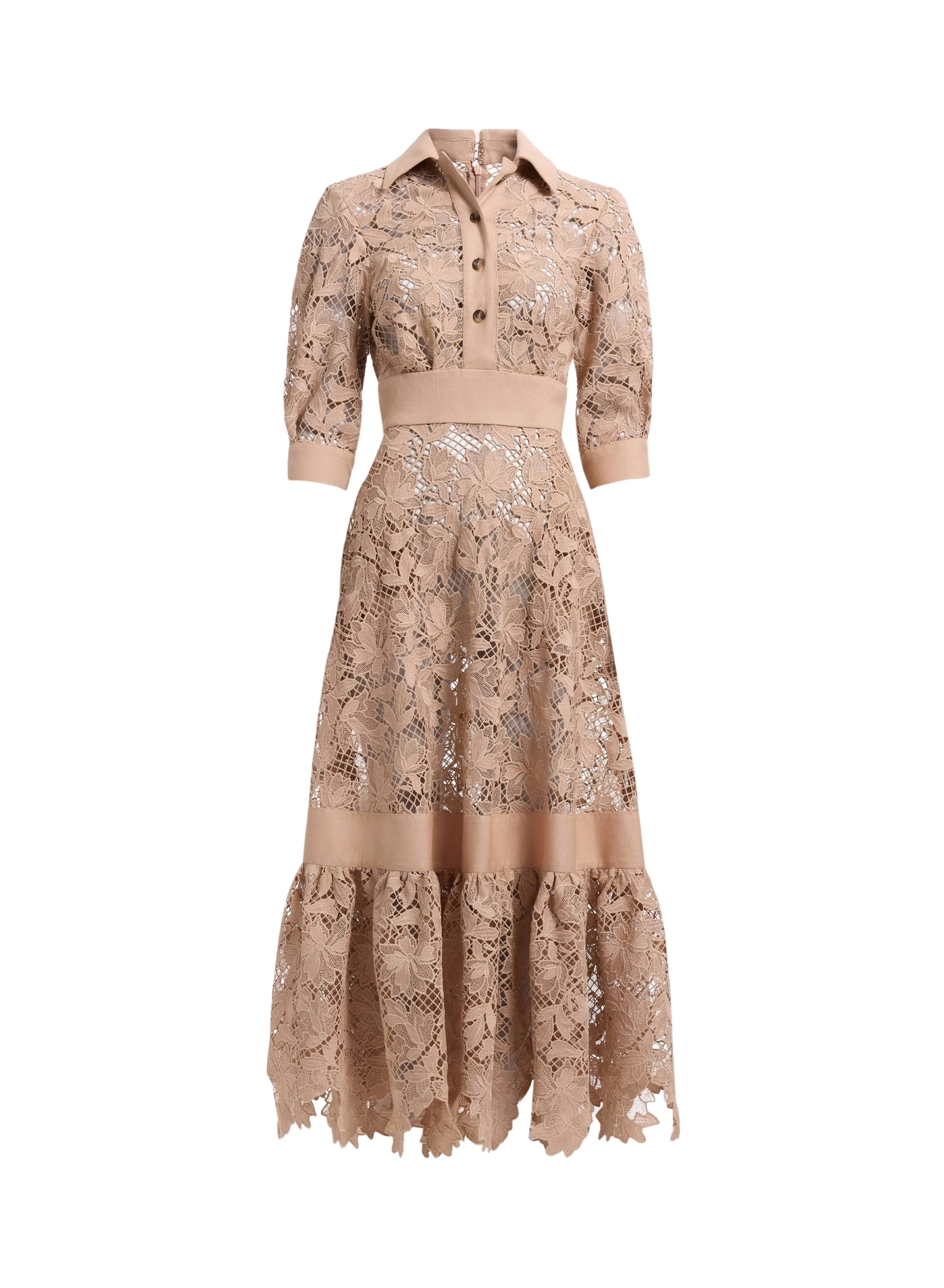 Elie-Saab-Macrame-Drill-Midi-Dress-Beige-coveti-scaled24625_nobg Elie Saab Macramé & Drill Midi Dress in Beige featuring – Luxury Designer Fashion at Luxury Shoes .