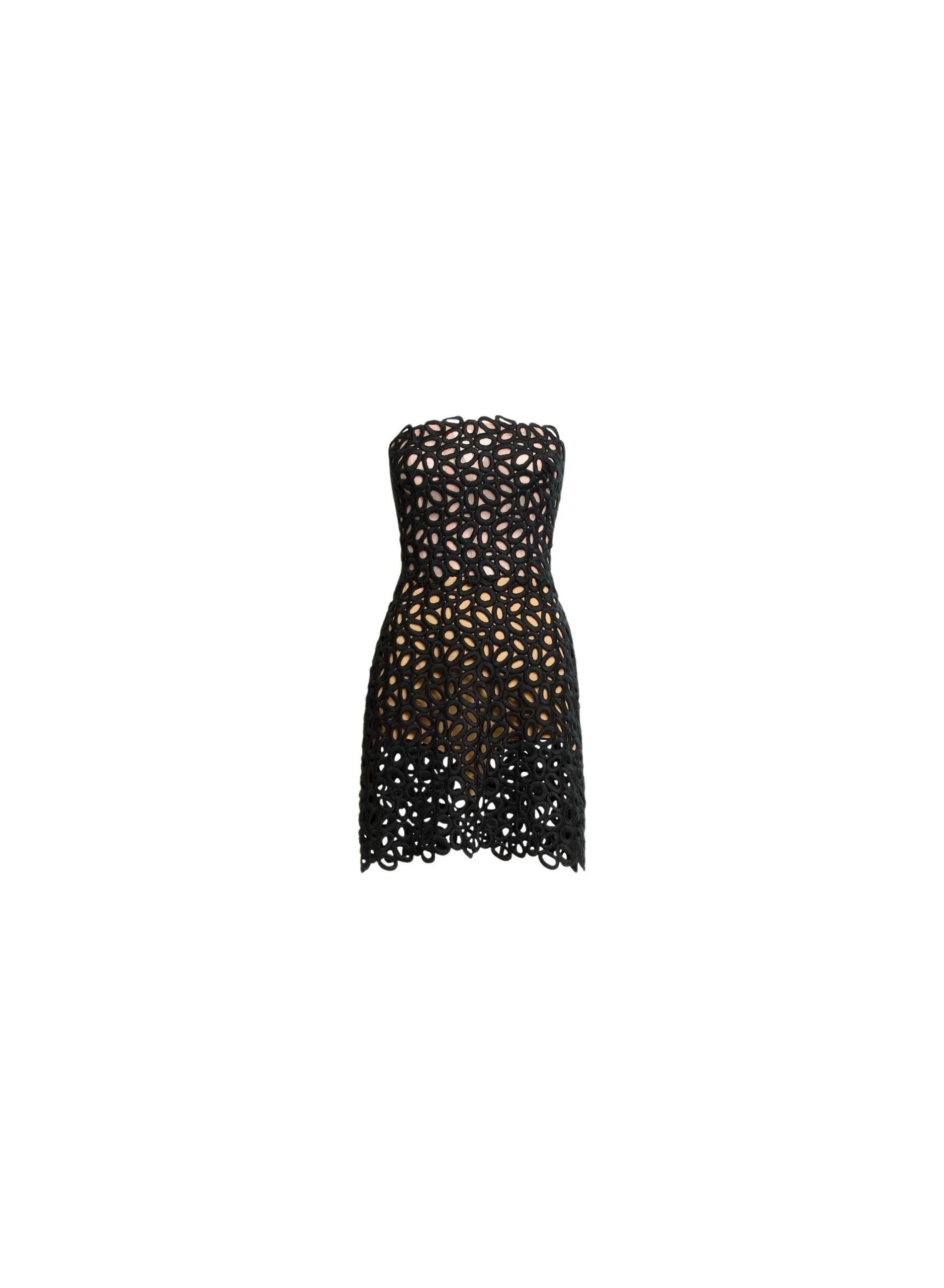 Elie-Saab-Macrame-Short-Dress-Black-coveti-scaled93894_nobg Elie Saab Macramé Short Dress in Black featuring – Luxury Designer Fashion at Luxury Shoes .