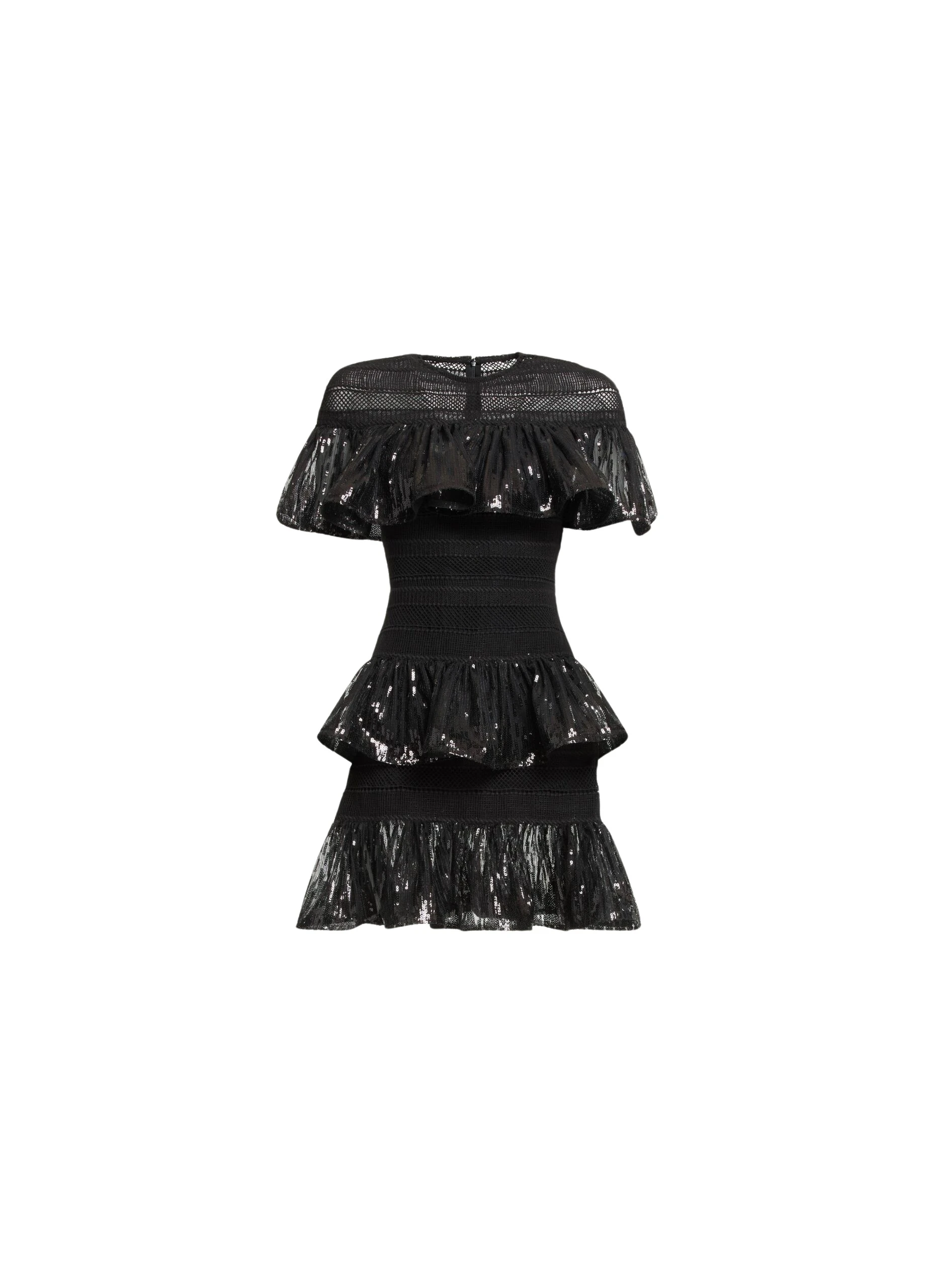 Elie-Saab-Macrame-and-Sequin-Ruffled-Dress-Black-coveti-scaled84930_nobg Elie Saab Macramé and Sequin Ruffled Dress in Black featuring – Luxury Designer Fashion at Luxury Shoes .