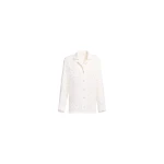 Elie Saab Monogram Jacquard Shirt in White featuring  – Luxury Designer Fashion at Luxury Shoes .