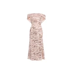 Elie Saab Open Back Midi Dress in Pink featuring  – Luxury Designer Fashion at Luxury Shoes .