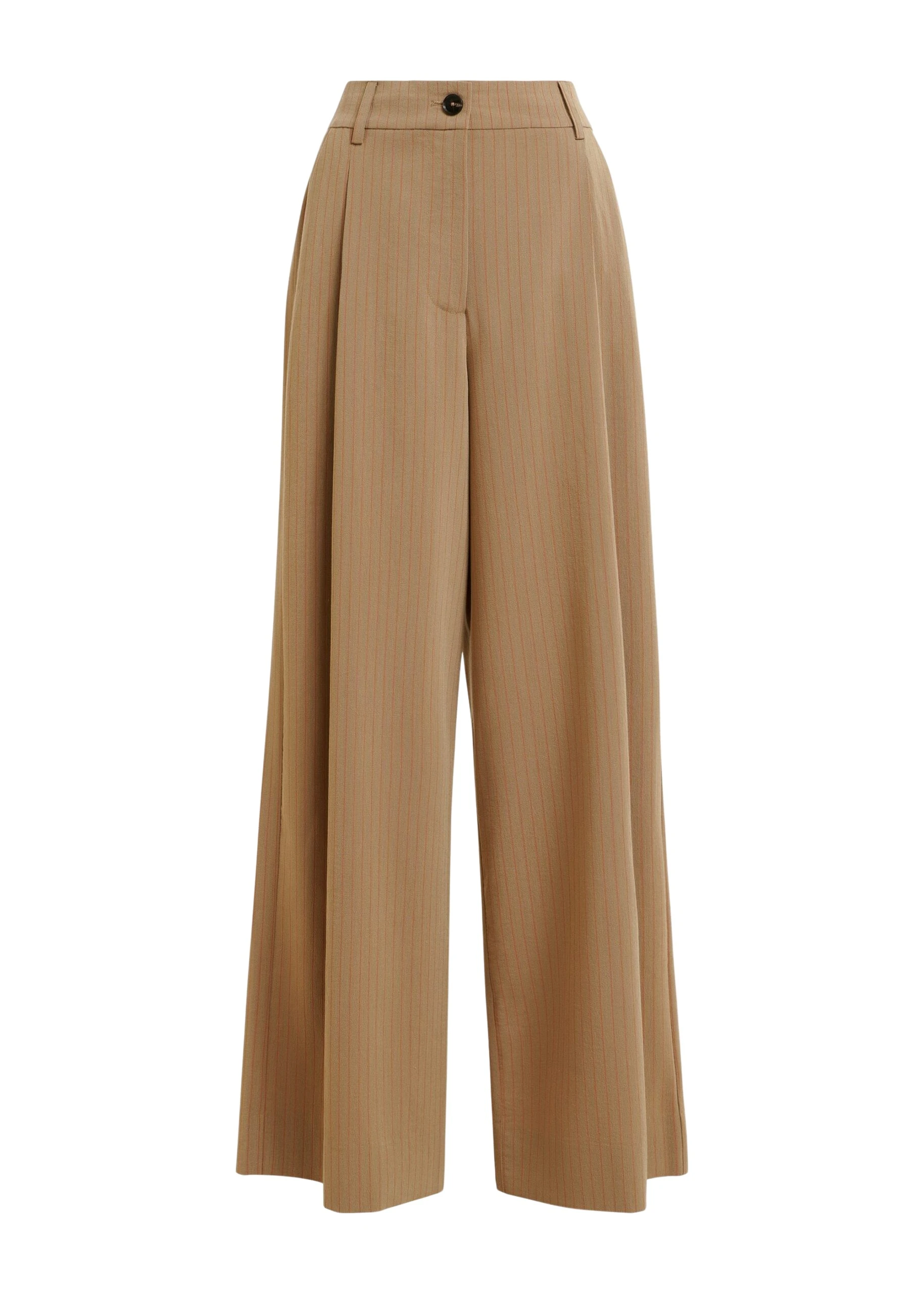 Essentiel-Antwerp-Brown-and-red-checked-wide-leg-pants-scaled53332_nobg Brown and red checked wide-leg pants