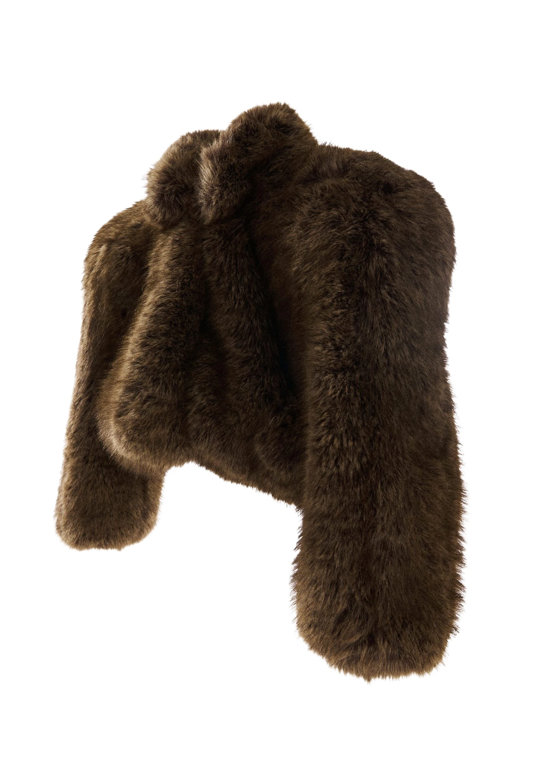 Essentiel-Antwerp-Brown-cropped-faux-fur-jacket-with-sculpted-raglan-sleeves-scaled99839_nobg Brown cropped faux-fur jacket with sculpted raglan sleeves