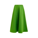 Green a-line skirt