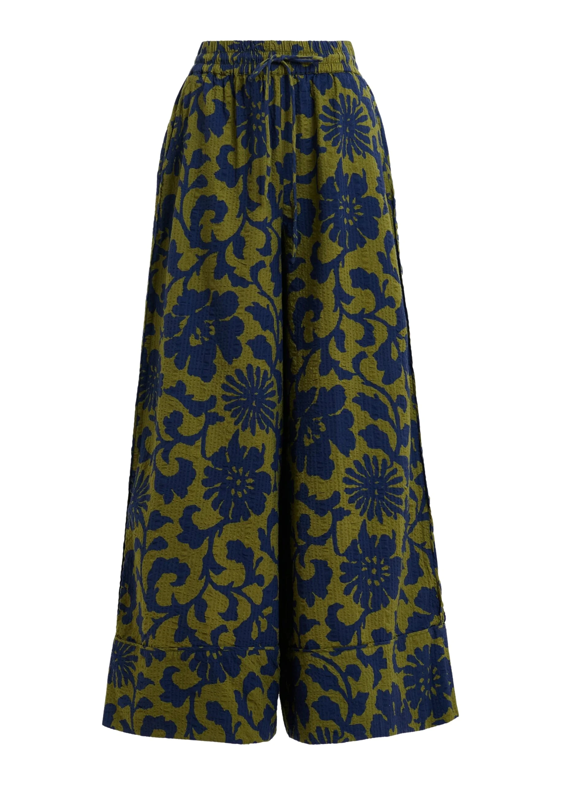 Essentiel-Antwerp-Green-and-dark-blue-wide-leg-pants-with-contrast-stitching-scaled73994_nobg Green and dark blue wide-leg pants with contrast stitching