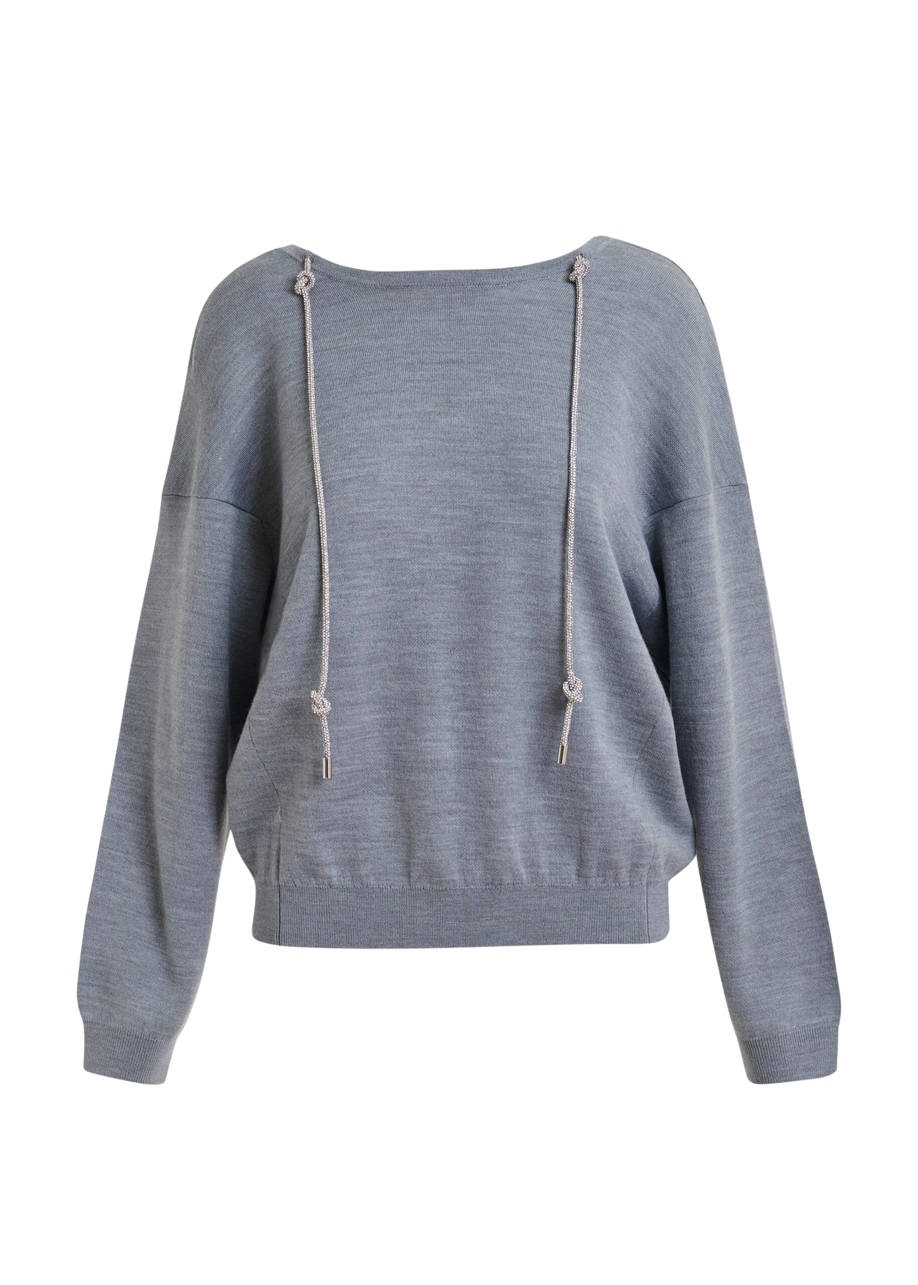Essentiel-Antwerp-Grey-sweater-with-rhinestone-strings-scaled36396_nobg Grey sweater with rhinestone strings