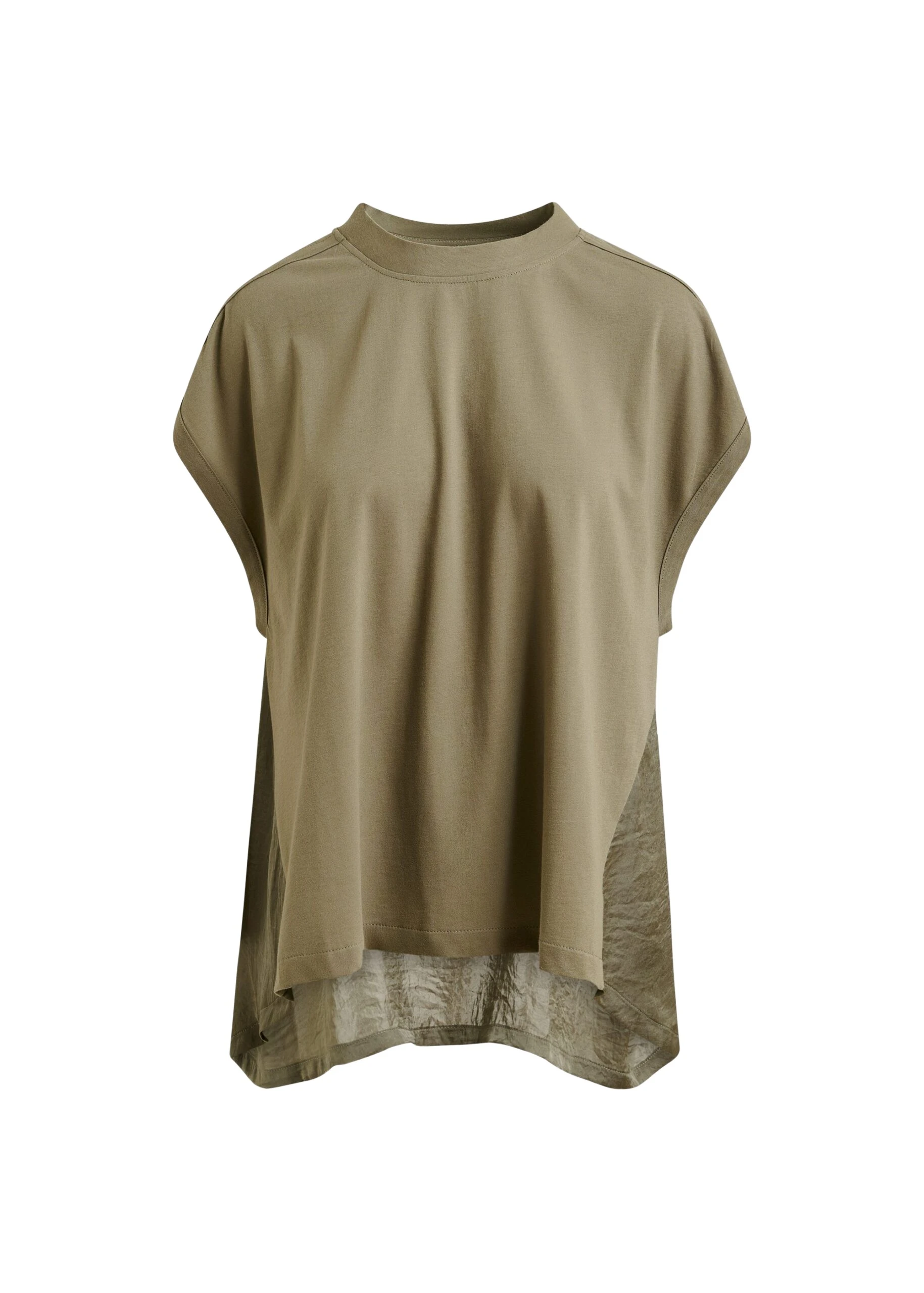 Essentiel-Antwerp-Khaki-cap-sleeve-organic-cotton-T-shirt-scaled31999_nobg Khaki cap-sleeve organic cotton T-shirt