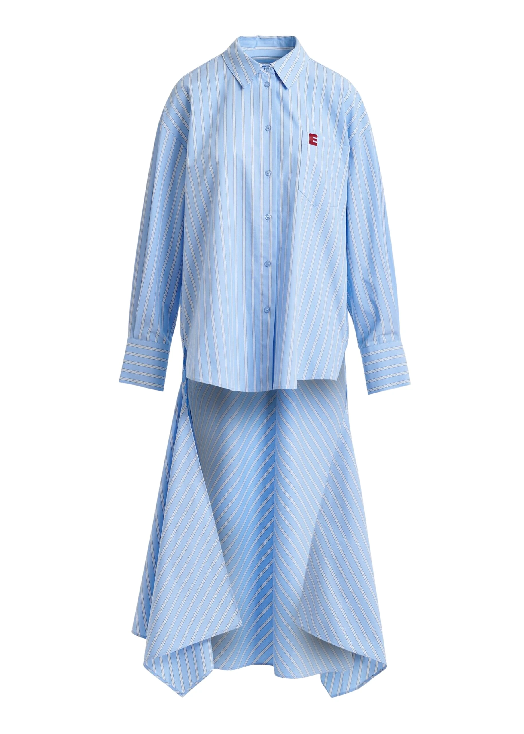 Essentiel-Antwerp-Light-blue-and-white-oversized-cotton-shirt-with-transformable-tie-detail-scaled17700_nobg Light blue and white oversized cotton shirt with transformable tie detail