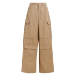 Essentiel-Antwerp-Light-brown-cotton-blend-flap-cargo-pants-scaled24366_nobg Light brown cotton-blend flap cargo pants