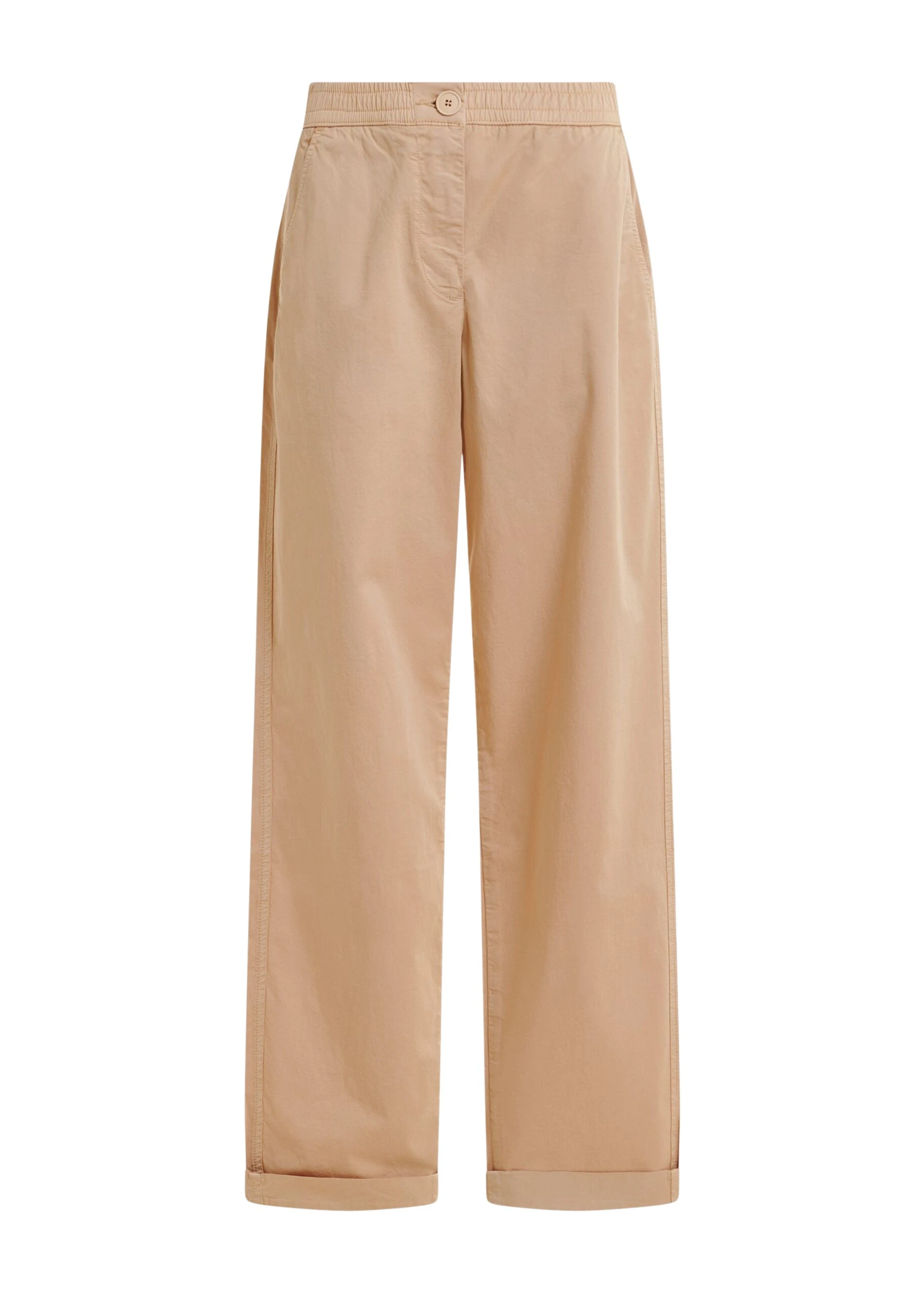 Essentiel-Antwerp-Light-pink-organic-cotton-blend-pants-scaled40890_nobg Light pink organic cotton-blend pants