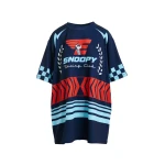 Essentiel-Antwerp-Navy-graphic-jersey-mini-dress-with-red-and-light-blue-Peanuts™-print-scaled83396_nobg Navy graphic jersey mini dress with red and light blue Peanuts™ print