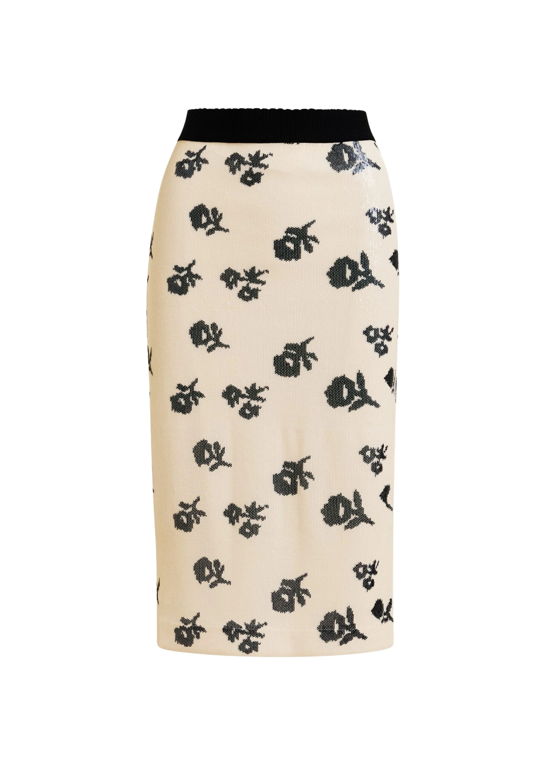 Essentiel-Antwerp-Off-white-and-black-sequin-embellished-pencil-skirt-scaled36666_nobg Off-white and black sequin-embellished pencil skirt
