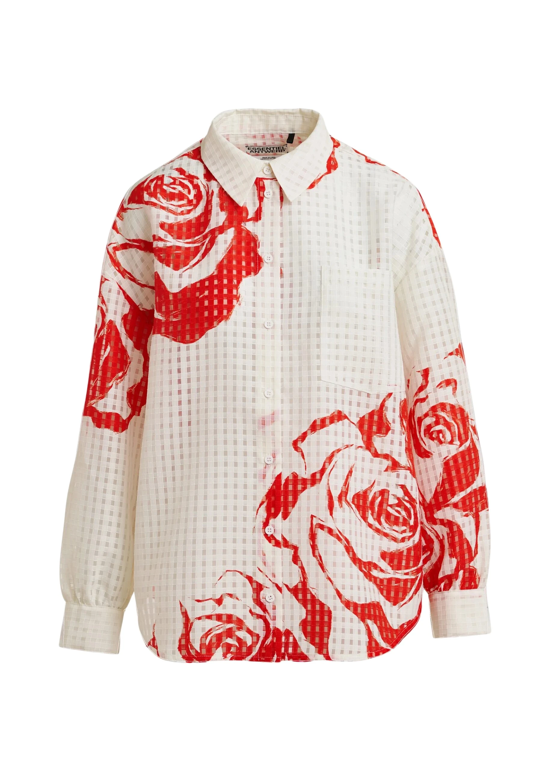 Essentiel-Antwerp-Off-white-and-orange-oversized-sheer-printed-shirt-scaled70900_nobg Off-white and orange oversized sheer printed shirt