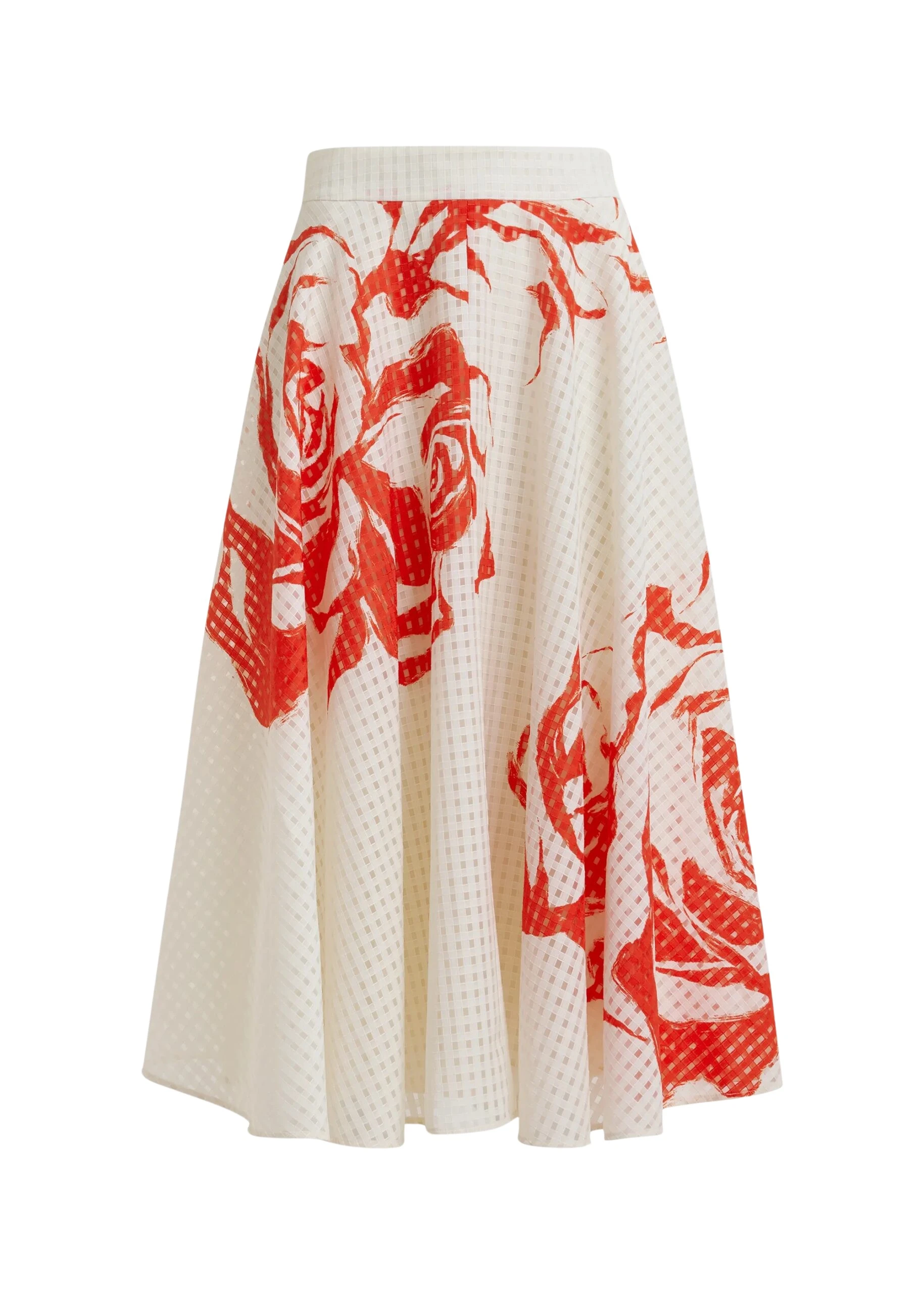 Essentiel-Antwerp-Off-white-and-red-pleated-midi-skirt-with-flowers-scaled17322_nobg Off-white and red pleated midi skirt with flowers