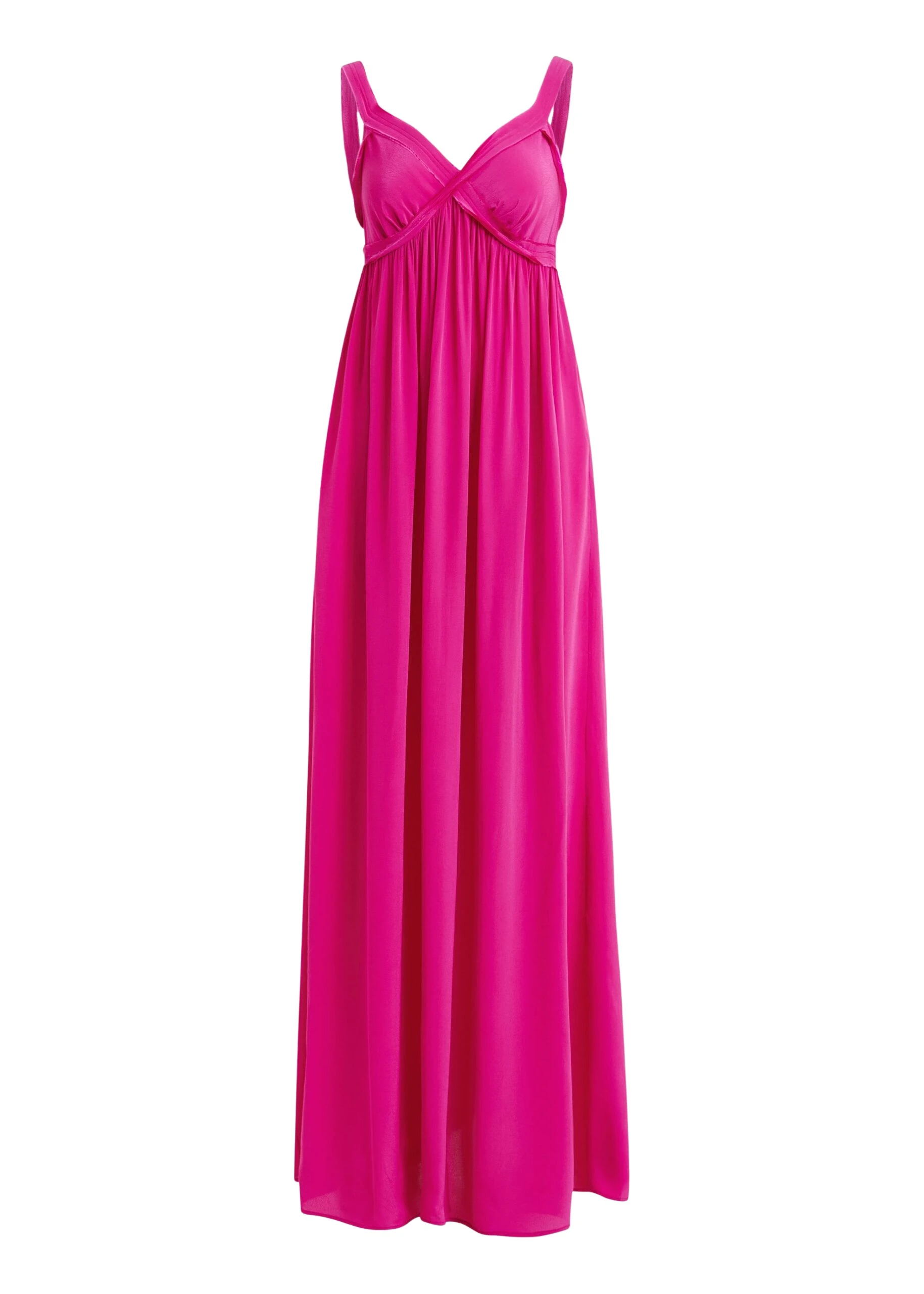 Essentiel-Antwerp-Pink-babydoll-maxi-dress-with-empire-waistline-scaled72297_nobg Pink babydoll maxi dress with empire waistline
