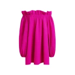 Essentiel-Antwerp-Pink-off-the-shoulder-mini-dress-scaled14690_nobg Pink off-the-shoulder mini dress
