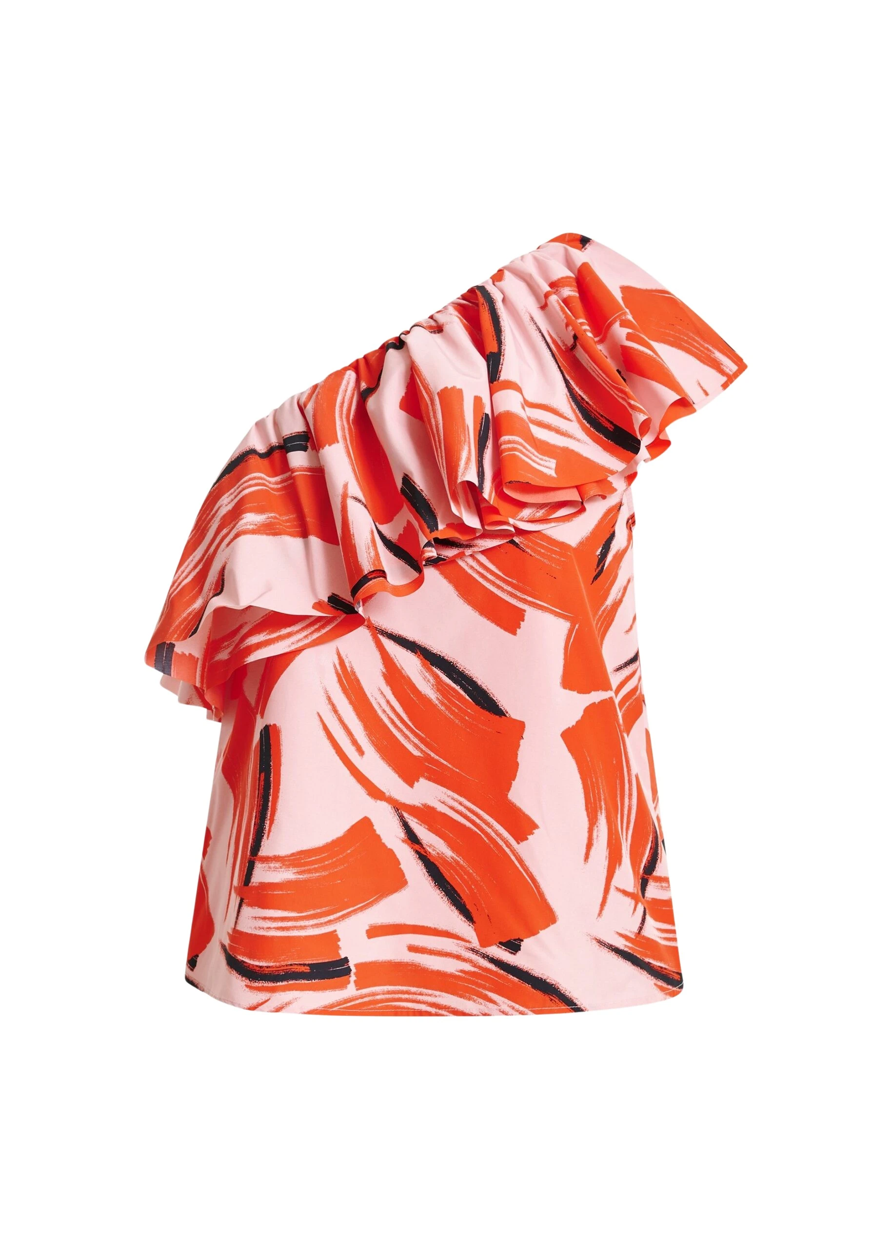 Essentiel-Antwerp-Pink-orange-and-black-asymmetric-ruffle-top-scaled99051_nobg Pink