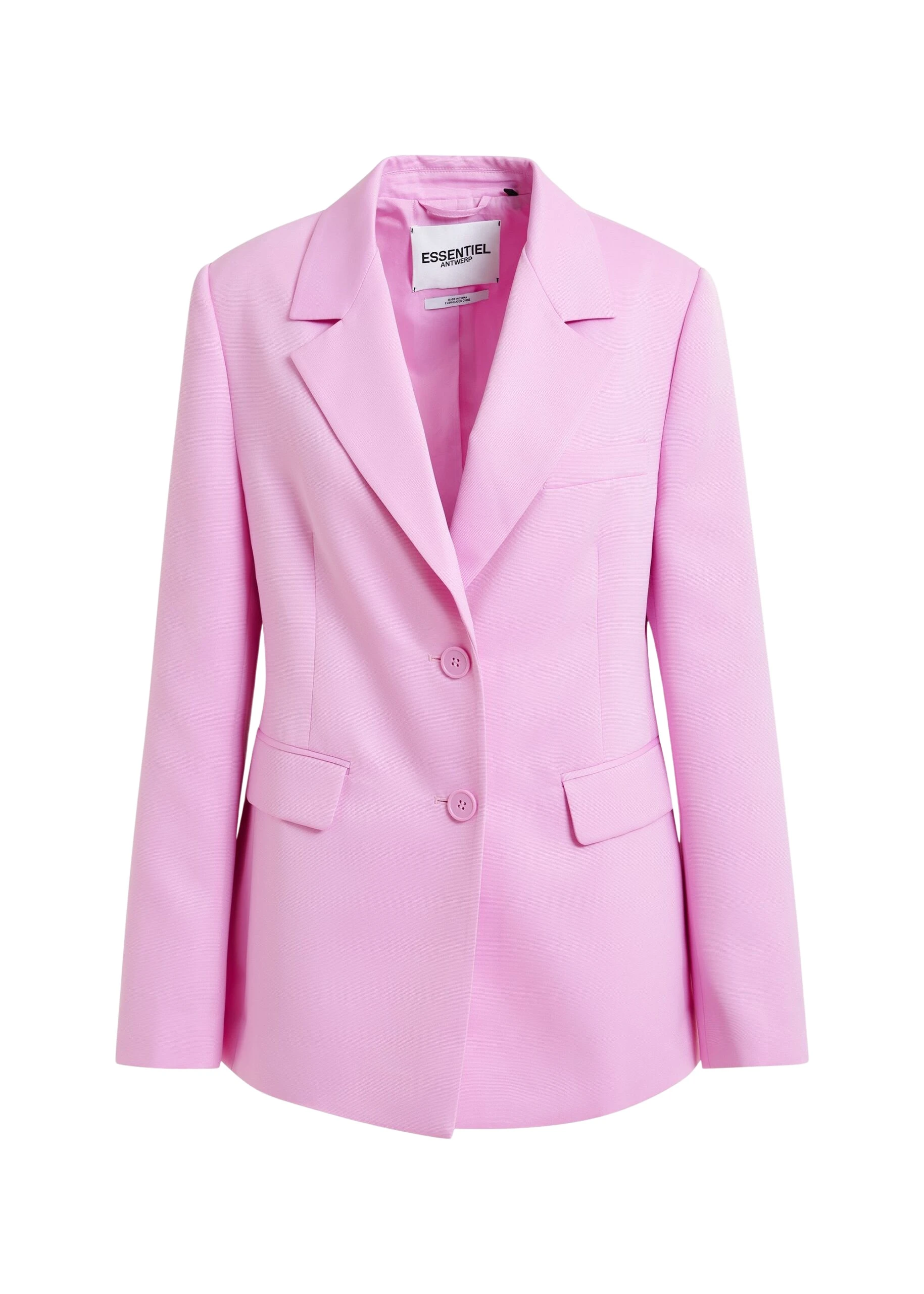 Essentiel-Antwerp-Pink-single-breasted-blazer-scaled78865_nobg Pink single-breasted blazer