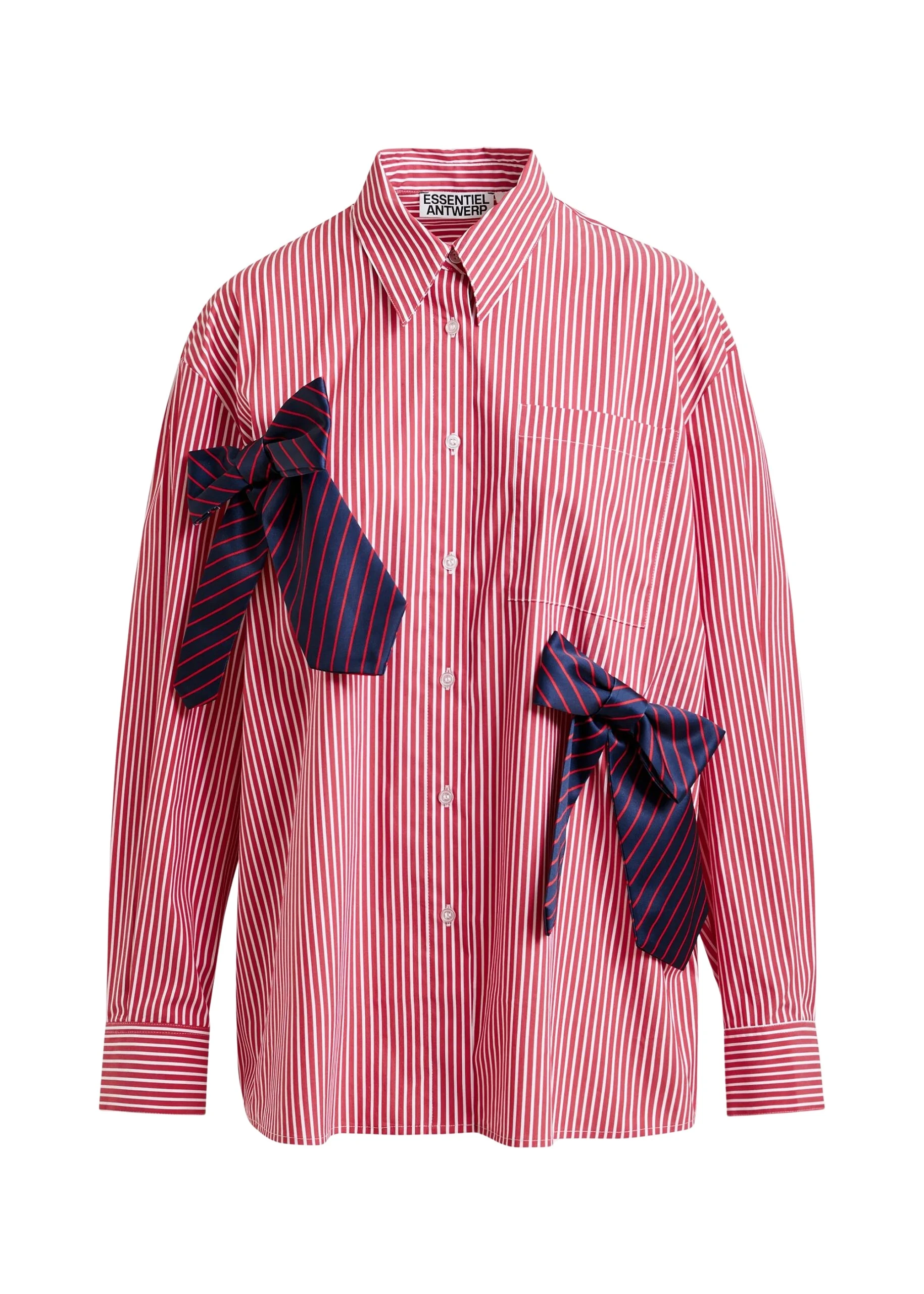 Essentiel-Antwerp-Red-white-and-navy-striped-oversized-cotton-shirt-with-tie-bows-scaled32577_nobg Red