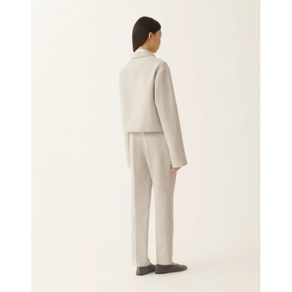 Boxy Jacket in Drop Fil Coupé Tailoring