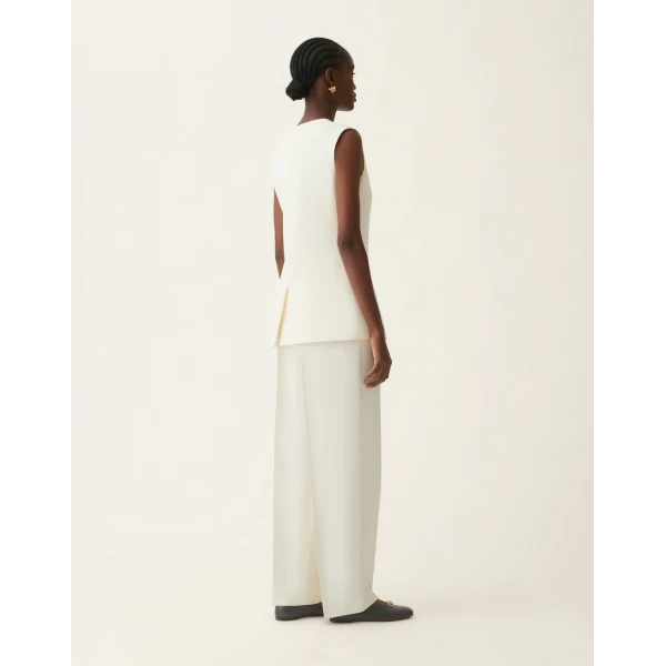 Cady Vest in Butter