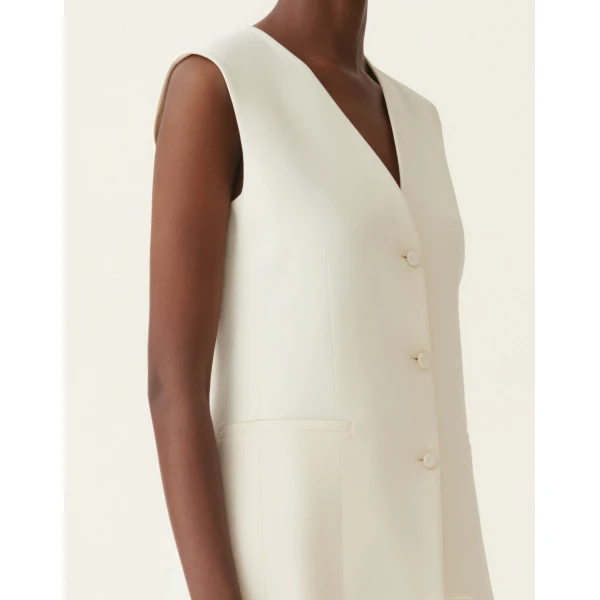 Cady Vest in Butter - Image 5