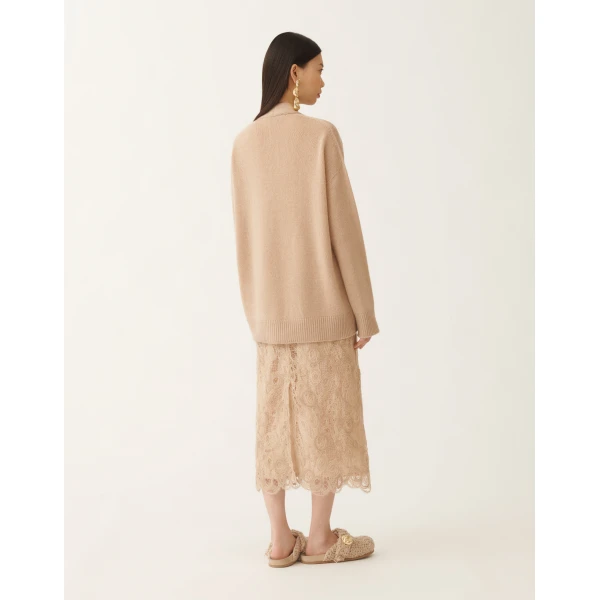 Cashmere Sweater in Brown