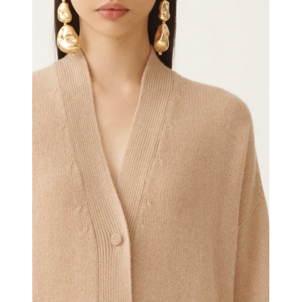 Cashmere Sweater in Brown - Image 5
