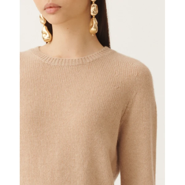 Cashmere Sweater in Brown - Image 5
