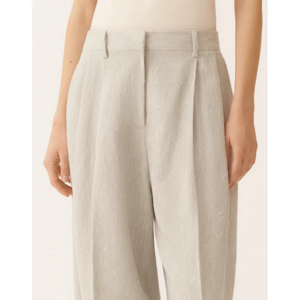 Fil Coupé Drop Tailoring Pants in Ice - Image 5
