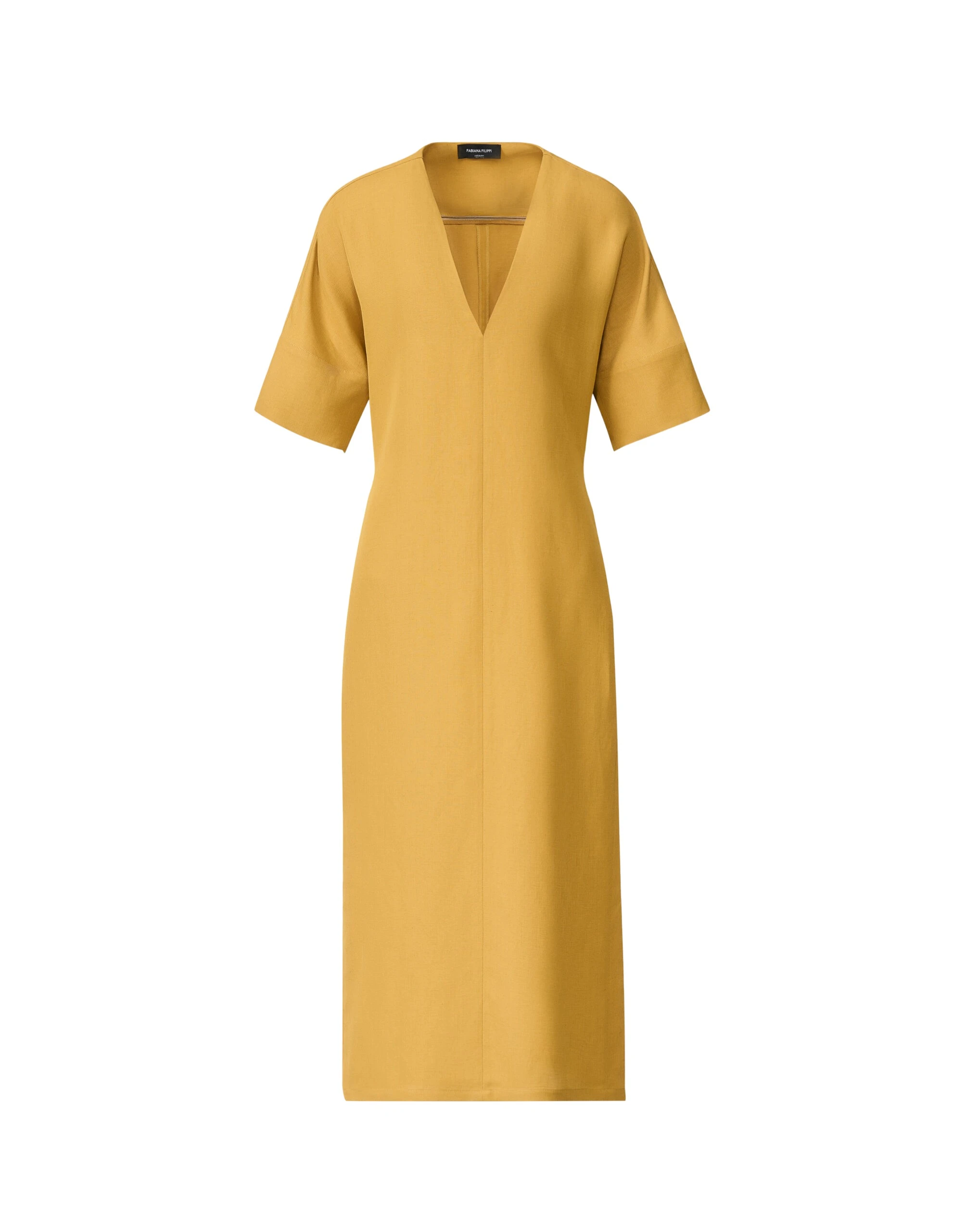 Fabiana-Filippi-Fluid-Linen-and-Viscose-Dress-in-Mustard-scaled82978_nobg Fabiana Filippi