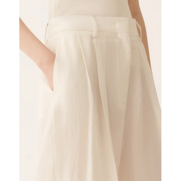 Fluid Pants in Butter - Image 5