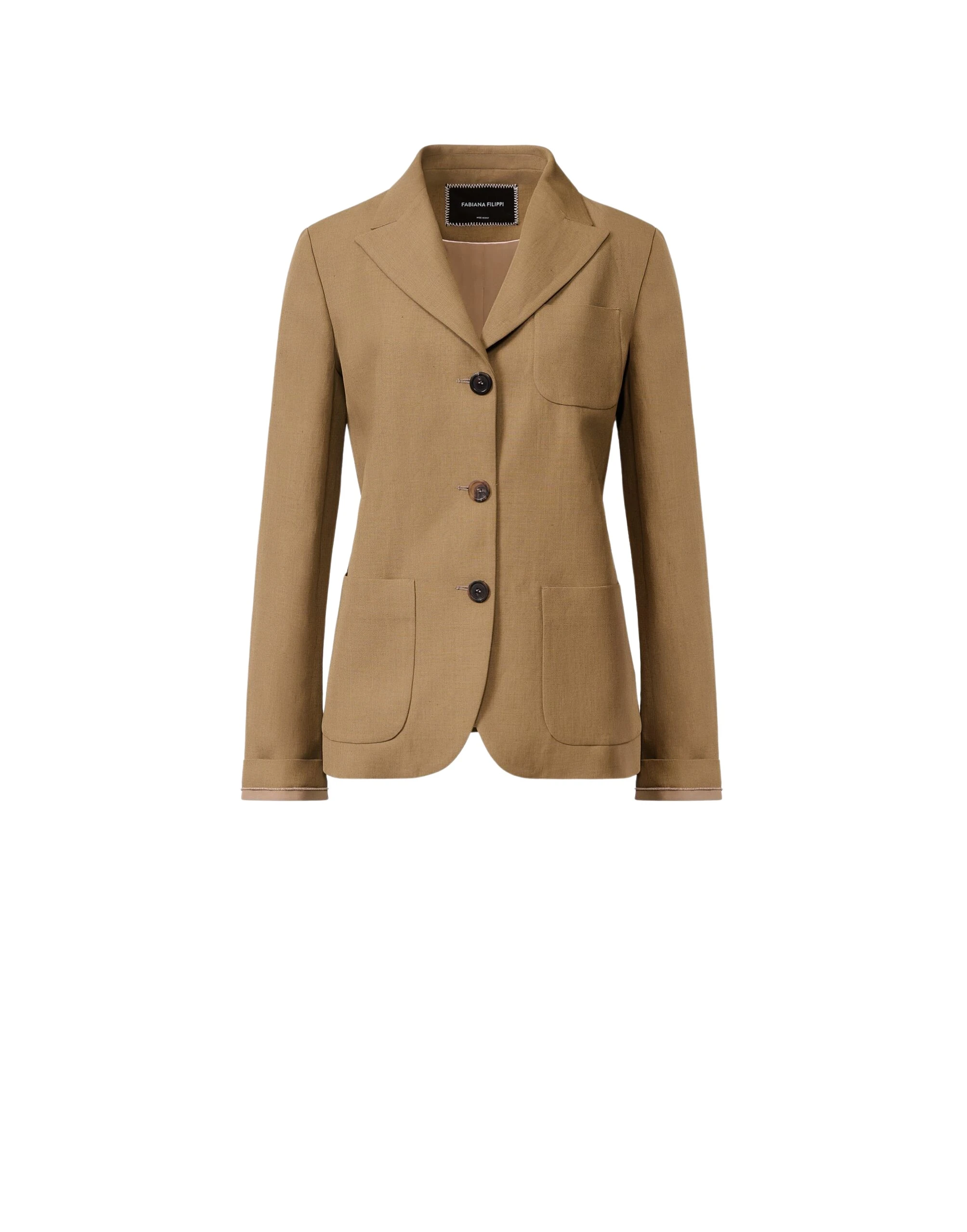 Fabiana-Filippi-Jacket-in-Fluid-Linen-and-Viscose-Mud-scaled47628_nobg Fabiana Filippi