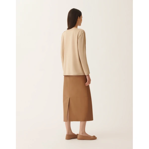Jersey T-shirt in Maple