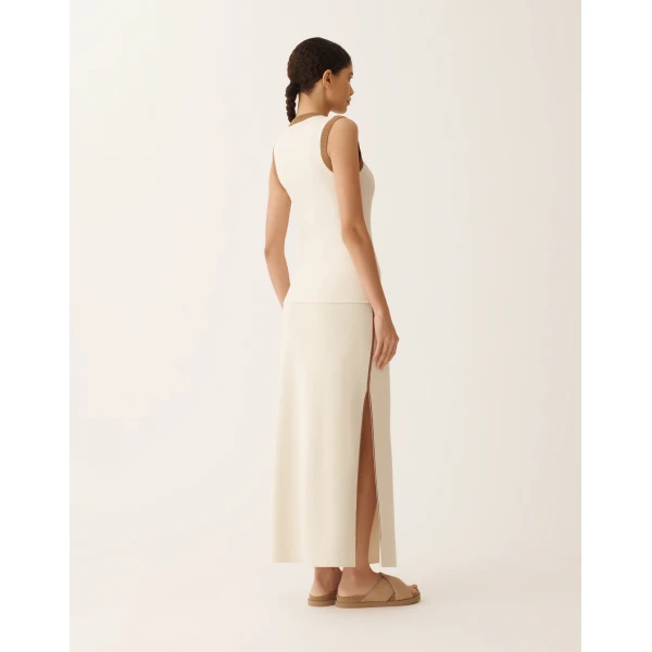 Jersey Tank Top in Butter