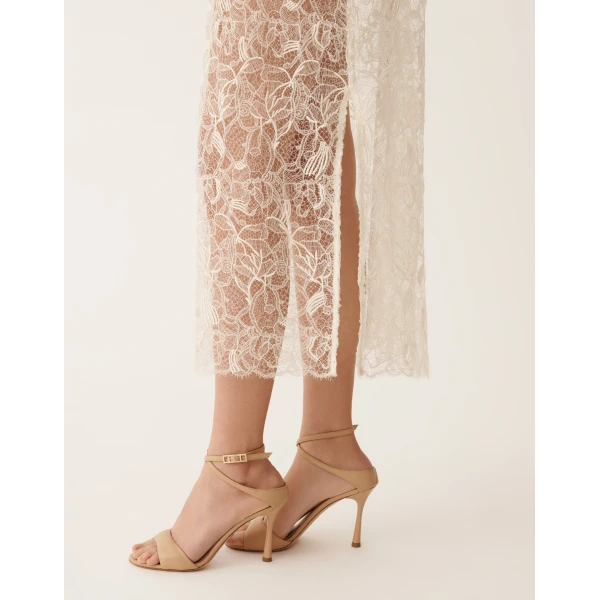 Lace Dress in Butter - Image 6