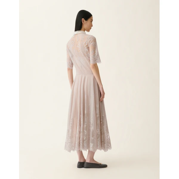 Lace Dress in Cachà