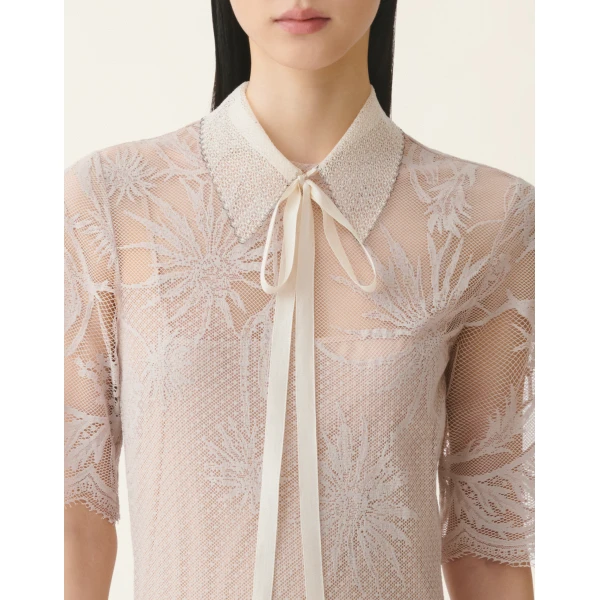 Lace Dress in Cachà - Image 5