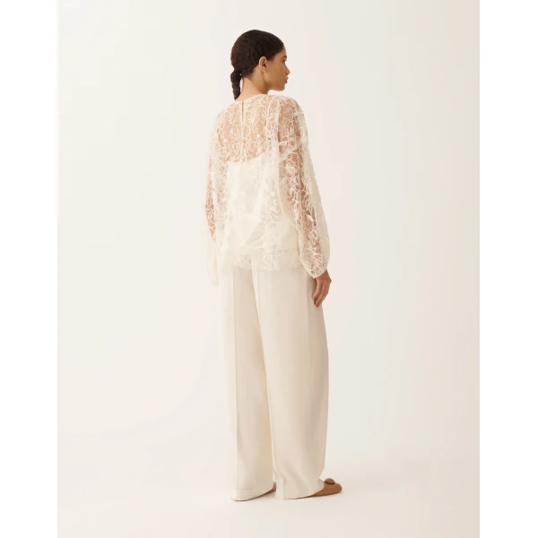 Lace Top in Butter