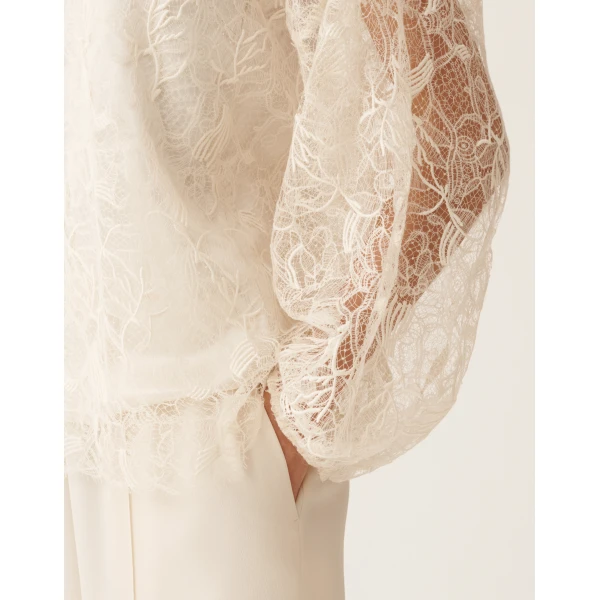 Lace Top in Butter - Image 5