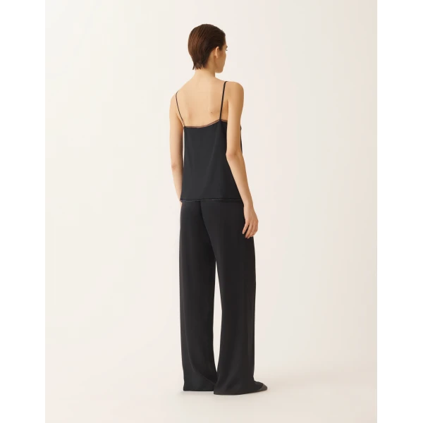 Lingerie Top in Crepe de Chine