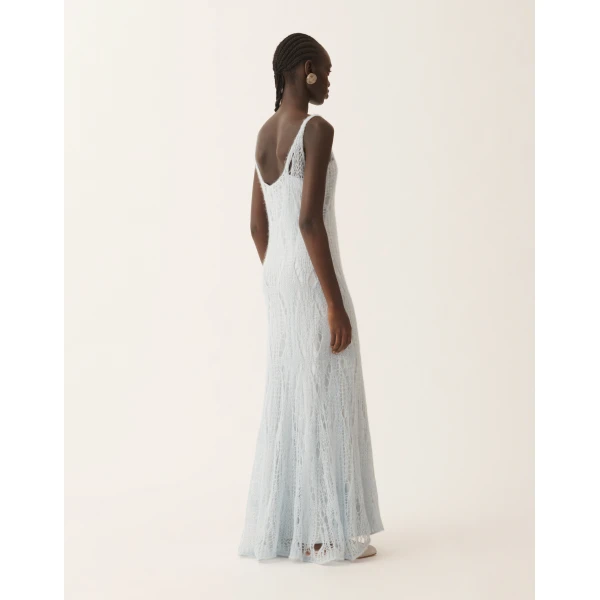 Long Tank Dress in Mohair