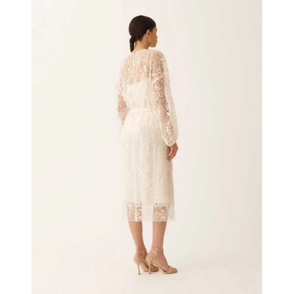 Midi Skirt in Lace