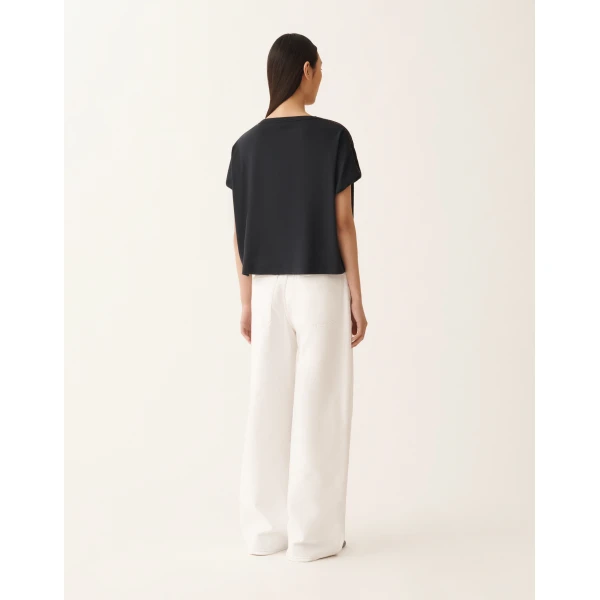 Night Blue Jersey T-shirt in Midnight Blue