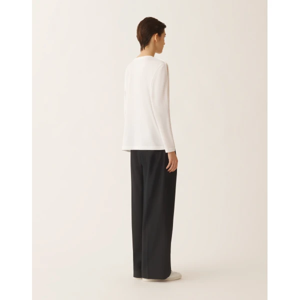 Optical White Jersey T-shirt