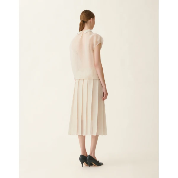 Organza Top in Butter