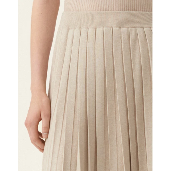 Platinum Midi Skirt in Cachà - Image 5