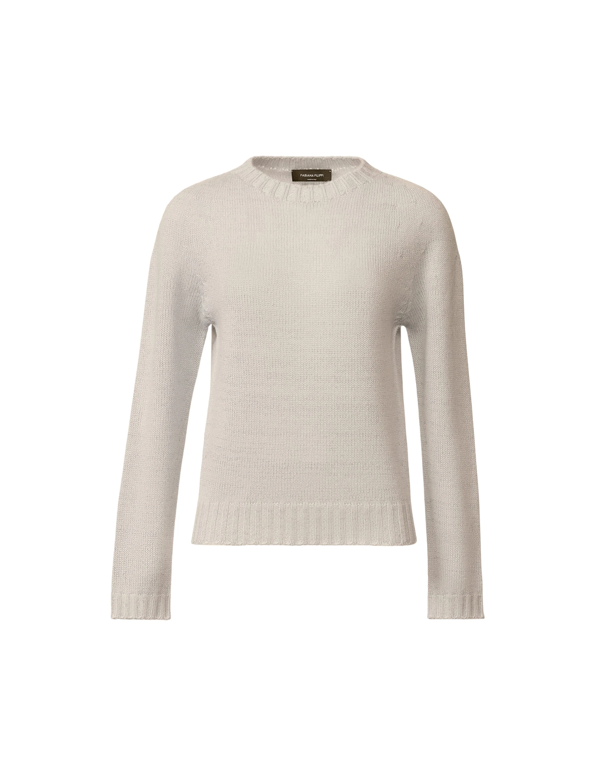 Fabiana-Filippi-Platinum-Sweater-with-Lurex-in-Rain-scaled52123_nobg Fabiana Filippi